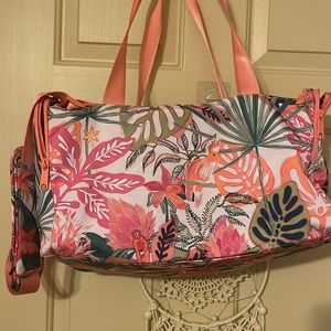 Vera Bradley Women's Recycled Lighten Up ReActive Small Gym Bag